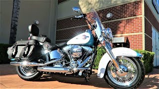 2017 HarleyDavidson Heritage Softail Classic FLSTC│Test Ride and Review [upl. by Ymmaj301]