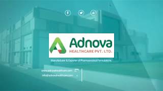 ADNOVA HEALTHCARE PvtLtd CORPORATE VIDEO [upl. by Hillman]