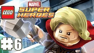 LEGO Marvel Superheroes  100 Guide  Level 6  Red Head Detention HD Gameplay Walkthrough [upl. by Jule]