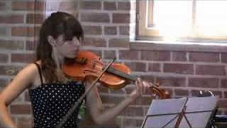 Telemann Fantasie hMoll  Gina Grütz Violine [upl. by Yenal]