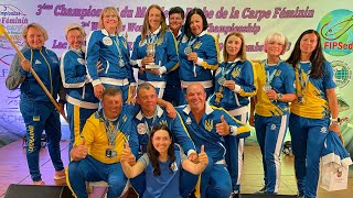 Дівчата вибороли СРІБЛО на ІІІ ЧЕМПІОНАТІ СВІТУ З КАРПФІШИНГУ у Франції [upl. by Atteloc]