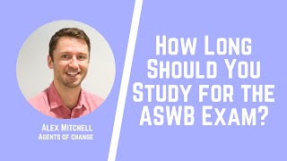 How Long Should I Study for ASWB Exam  Social Work Shorts  LMSW LSW LCSW Exams [upl. by Nam]