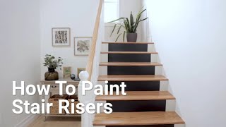 How To Paint Stair Risers  Ace Hardware [upl. by Erolyat]