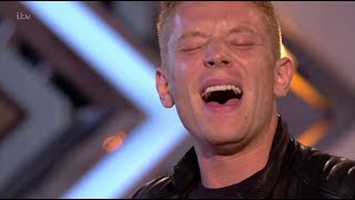 Aidan Martin EMOTIONAL Original Song quotPunchlinequot and Has the Judges in TEARS on X Factor UK [upl. by Etnoek268]