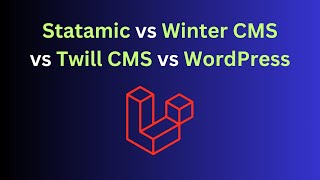 So Ive tried 3 popular Laravel CMSs [upl. by Fazeli]