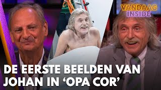 Primeur bij Vandaag Inside de eerste beelden van Johan in de film Opa Cor  VANDAAG INSIDE [upl. by Schonthal]