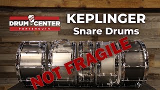 Keplinger Snare Drum Comparison  Stainless Steel vs Black Iron [upl. by Wenger]