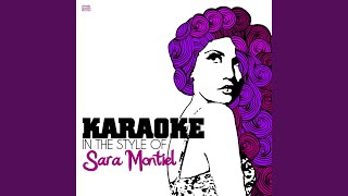 El Relicario In the Style of Sara Montiel Karaoke Version [upl. by Akerdnahs357]