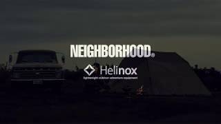 COLLABORATION 2016 Neighborhood x Helinox [upl. by Eenot]