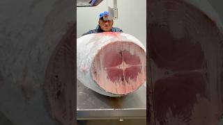 Huge Frozen Tuna Cutting food seafood tuna japan [upl. by Arin410]