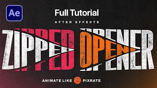 Create Dynamic Text Animations like Pixrate in After Effects  No Plugins [upl. by Jc116]