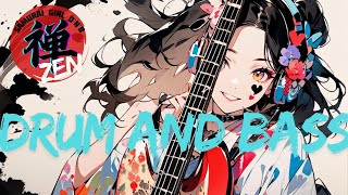 【和風BGM】DnB Japanese Drum and Bass ZEN free BGM Sushi [upl. by Landri]