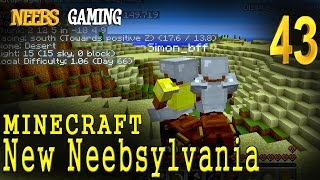 MINECRAFT Coordinates  New Neebsylvania 43 [upl. by Nojad]