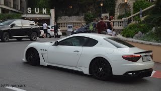 Maserati GranTurismo S amp MC Stradale in Monaco  LOUD Sounds [upl. by Strauss781]