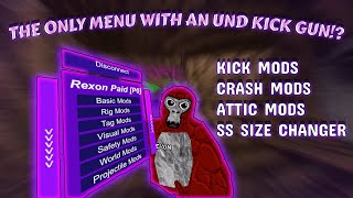 THIS MENU HAS A KICK GUN  Rexon Paid Menu  Most Overpowered Menu  Ban Gun  Fully UND [upl. by Ainelec]