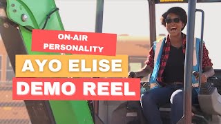 Ayo Elise TV Host Reel  Entertainment Travel Lifestyle amp OnAir Personality [upl. by Omissam]