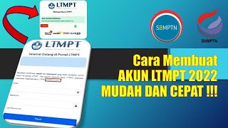 CARA MEMBUAT AKUN LTMPT 2022 [upl. by Yenal]