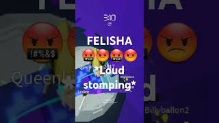 POV Patricia Felishas sister thinks felisha is playing roblox [upl. by Isoais207]