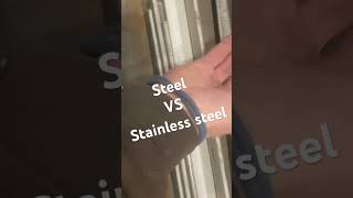 Steel vs stainless steel physics diy magnettricks fun [upl. by Emlen]