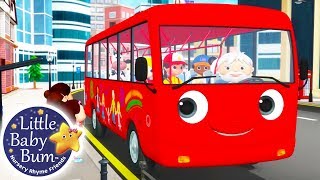 Wheels on The Bus  Little Baby Bum  Nursery Rhymes for Babies  ABCs and 123s  Cartoons [upl. by Htebazile]