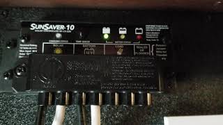 Sunsaver Solar Controller Error  Fixed [upl. by Dex783]