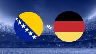 BosniaHerzegovina VS Germany live football steram match 2024 UEFA Nations League soccer highlt [upl. by Airehtfele736]