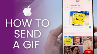 iOS 18 How To Send A GIF On iPhone [upl. by Maurili]