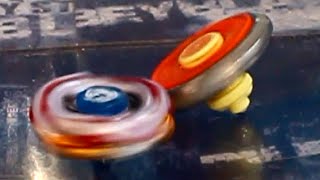 Beyblade Burn Fireblaze 135MS vs Meteo Ldrago LW105LF [upl. by Roswald]