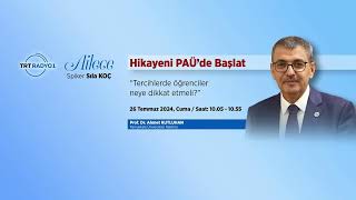 Pamukkale Üniversitesi Rektörü Prof Dr Ahmet Kutluhan TRT Radyo 1 Ailece Programı 26072024 [upl. by Chico]