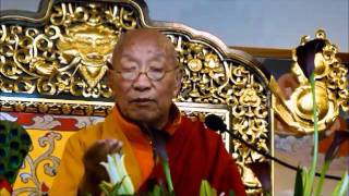 His Holiness Khamtrul Rinpoche  Rigzin Dudpa Ganachakra Puja offering [upl. by Lebasile]