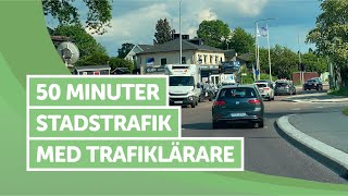 HÄNG MED I BILEN  Trafiklärare kommenterar hela körningen [upl. by Libby]