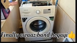 Samsung Front Load Inverter Washing Machine Noise Issue Solved [upl. by Meela]