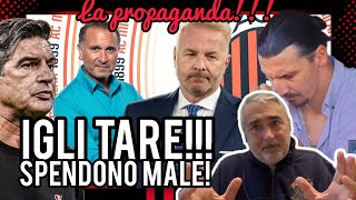 📣IGLI TARE AL MILAN⚠️quotMA TI LAMENTI SEMPREquot👏LA PROPAGANDA❌️SPENDONO MALE Milan Hello [upl. by Schafer]