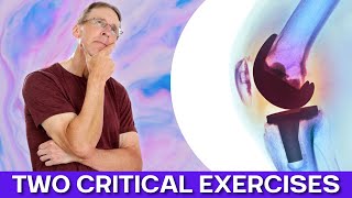 After Knee Replacement Two CRITICAL exercises [upl. by Kehoe]