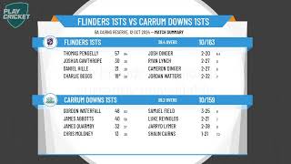 Flinders 1sts v Carrum Downs 1sts [upl. by Aicercal]