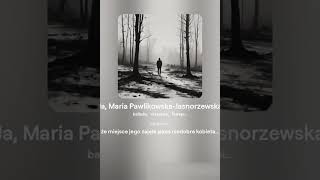 Muzyczne Transformacje quotJaquot Maria Pawlikowska Jasnorzewska [upl. by Aluap]