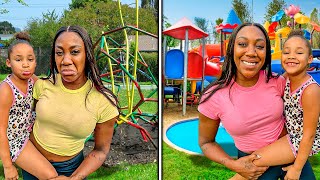 Extreme Backyard Makeover Reveal [upl. by Ennaira]