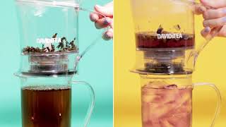 DAVIDsTEA  How to Use the Steeper 4 ways [upl. by Tekcirk]