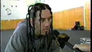 KoRn Interview with Much Music Lisbon Portugal 2000 05 30 [upl. by Claudianus]