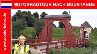 🇳🇱 Motorcycle tour to Bourtange fortress NL  Motorcycle Tour to Bourtange  HD [upl. by Elkin850]