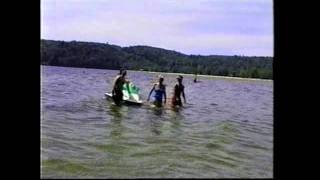 Vacance au Lac Simon 1995 avec François Patrick Daniel et moi [upl. by Ardnued115]