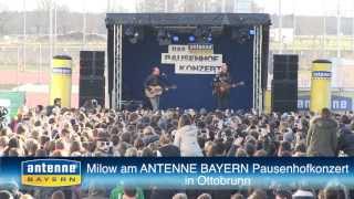 ANTENNE BAYERN Pausenhofkonzert in Ottobrunn mit Milow [upl. by Nae]