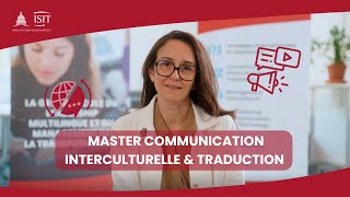 Découvrez le Master Communication Interculturelle amp Traduction [upl. by Llenil]