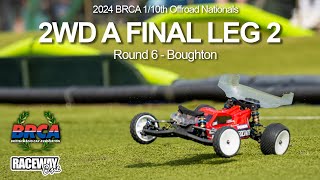 2wd A Final Leg 2  Round 6 Boughton  BRCA Nationals 2024 [upl. by Anuait]