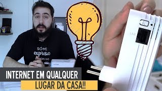 INTERNET pela REDE ELÉTRICA da sua CASA  POWERLINE DLINK [upl. by Tebazile454]