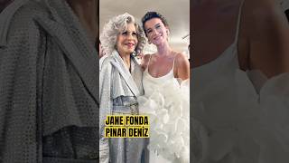 Pinar Deniz Paris Moda Haftasında Jane Fonda İle [upl. by Macmullin]