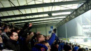 AA Gent  Club Brugge Sfeer Clubvak [upl. by Yanarp]