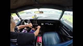 Driving A Reverse Pattern Manual Valve Body TH400 On The Street [upl. by Nnylyaj]