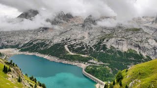 FEDAIA Pass  MARMOLADA Glacier  Dolomites  Italy July 2022 [upl. by Adnocahs650]