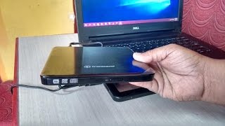 Unboxing Transcend External DVD Writer TS8XDVDS Review [upl. by Eladal]